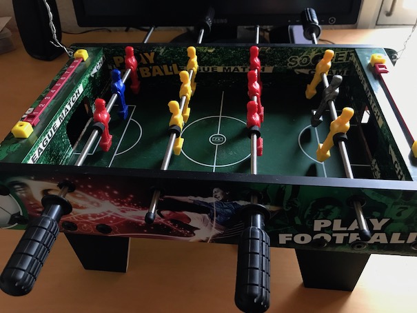 Mini-table soccer